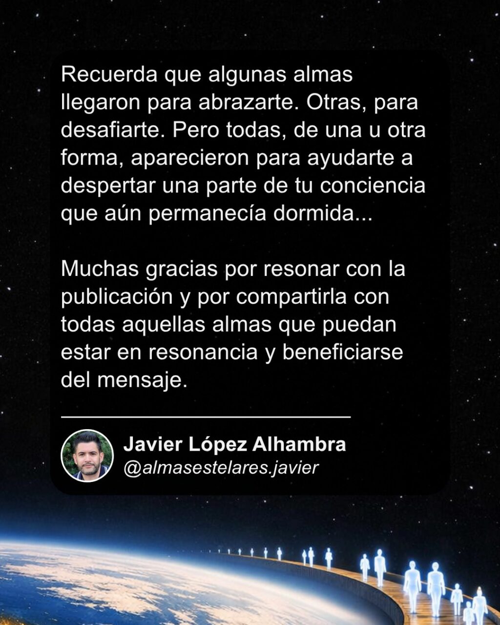 Instagram post from almasestelares.javier. This post is in position 9.