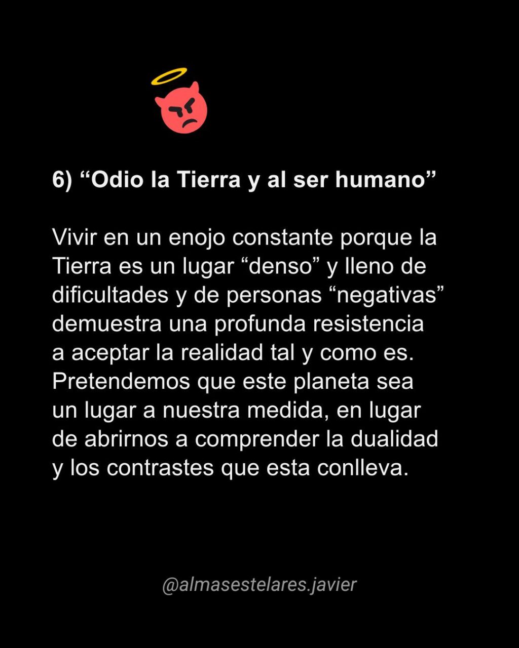 Instagram post from almasestelares.javier. This post is in position 7.