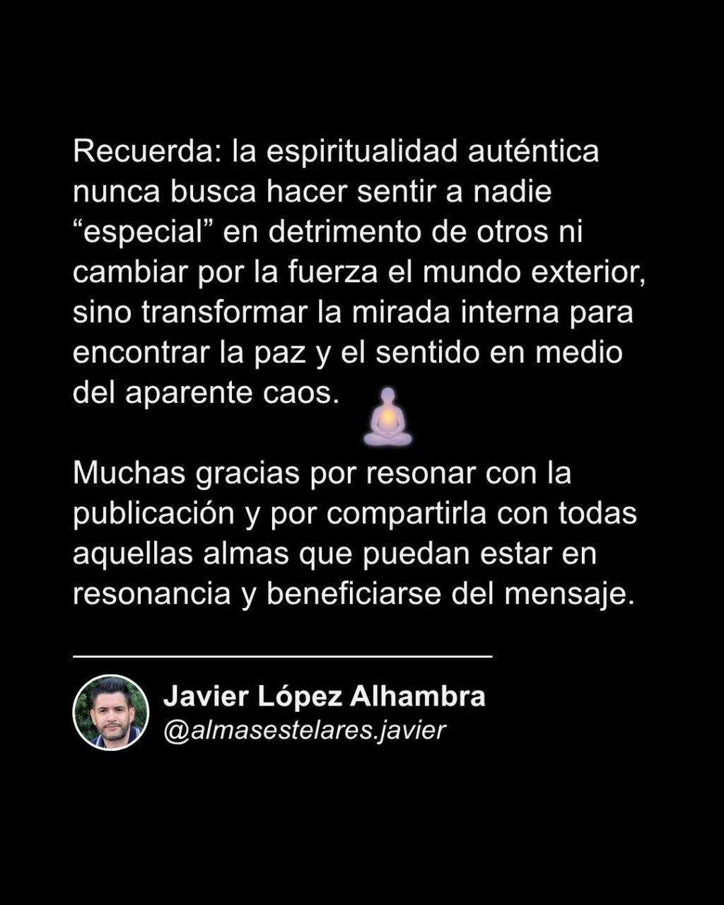 Instagram post from almasestelares.javier. This post is in position 9.