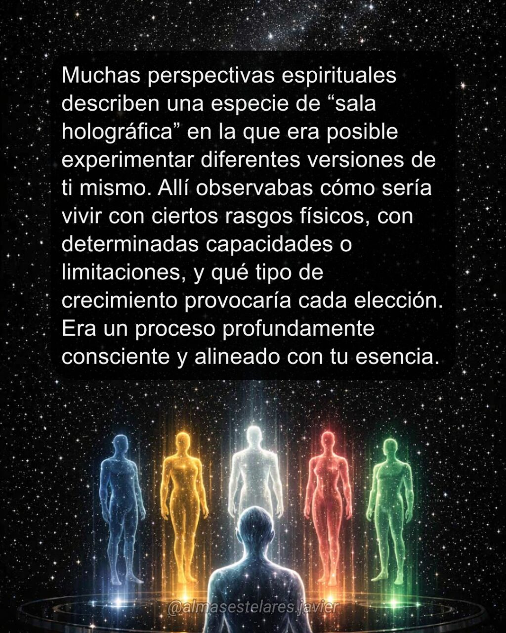 Instagram post from almasestelares.javier. This post is in position 3.