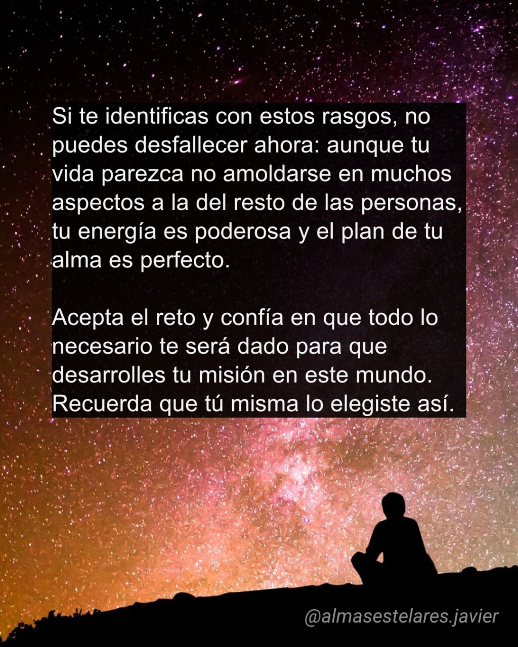 Instagram post from almasestelares.javier. This post is in position 8.