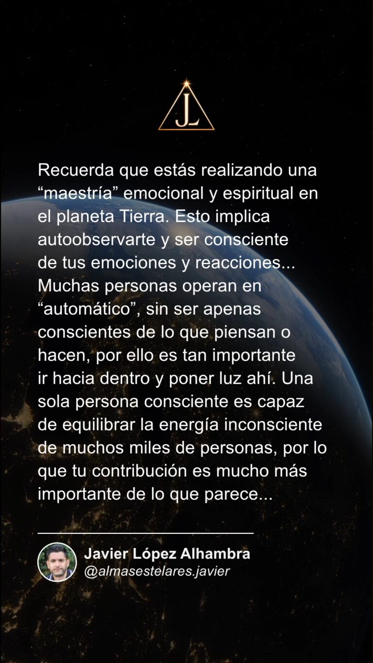 Instagram post from almasestelares.javier. This post is in position 1.