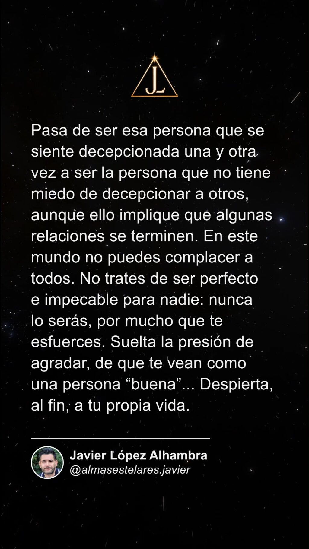 Instagram post from almasestelares.javier. This post is in position 0.