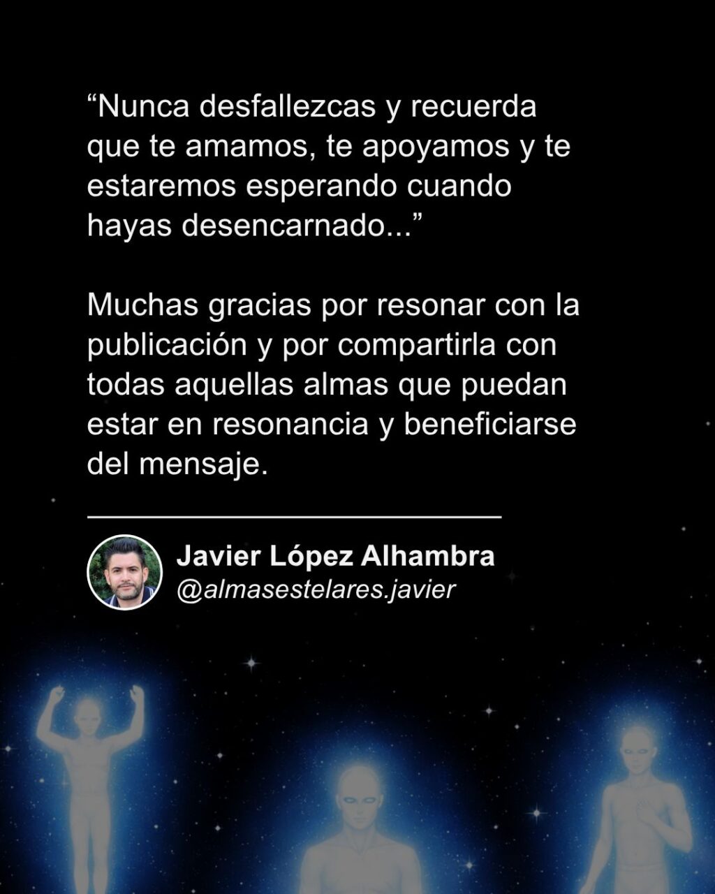 Instagram post from almasestelares.javier. This post is in position 9.
