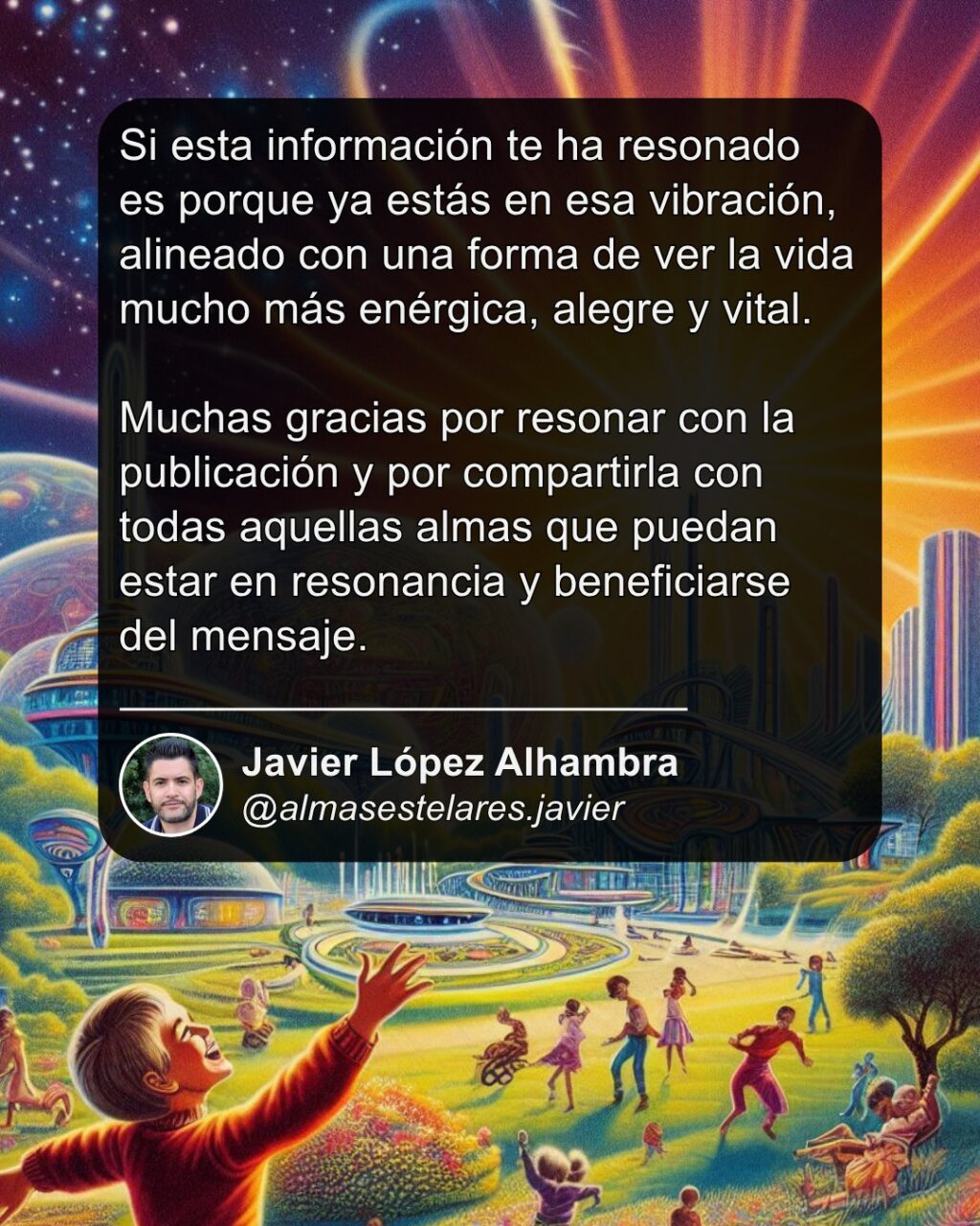 Instagram post from almasestelares.javier. This post is in position 9.