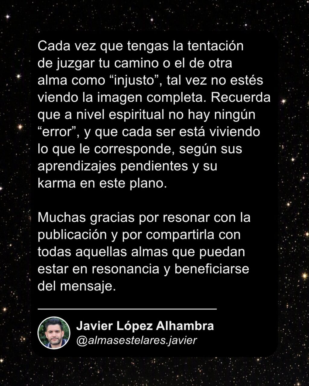 Instagram post from almasestelares.javier. This post is in position 9.