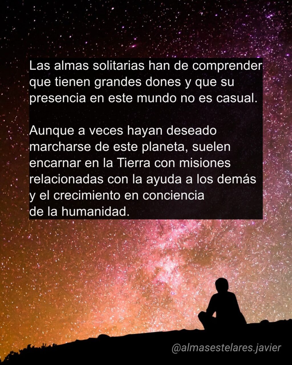 Instagram post from almasestelares.javier. This post is in position 7.