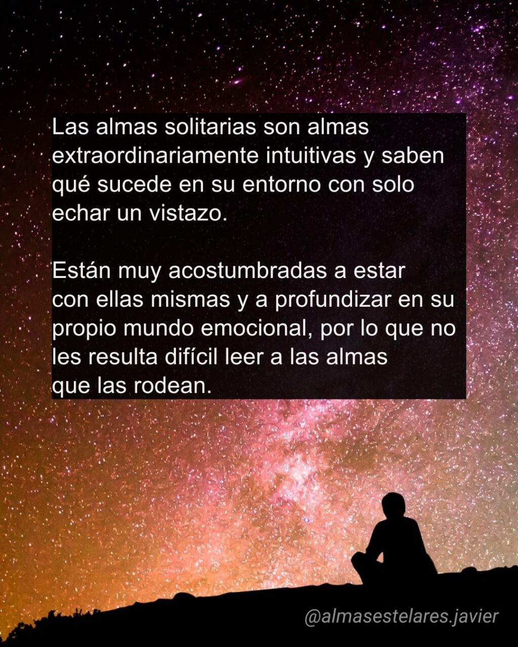 Instagram post from almasestelares.javier. This post is in position 3.