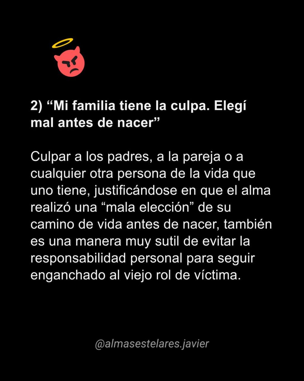 Instagram post from almasestelares.javier. This post is in position 3.