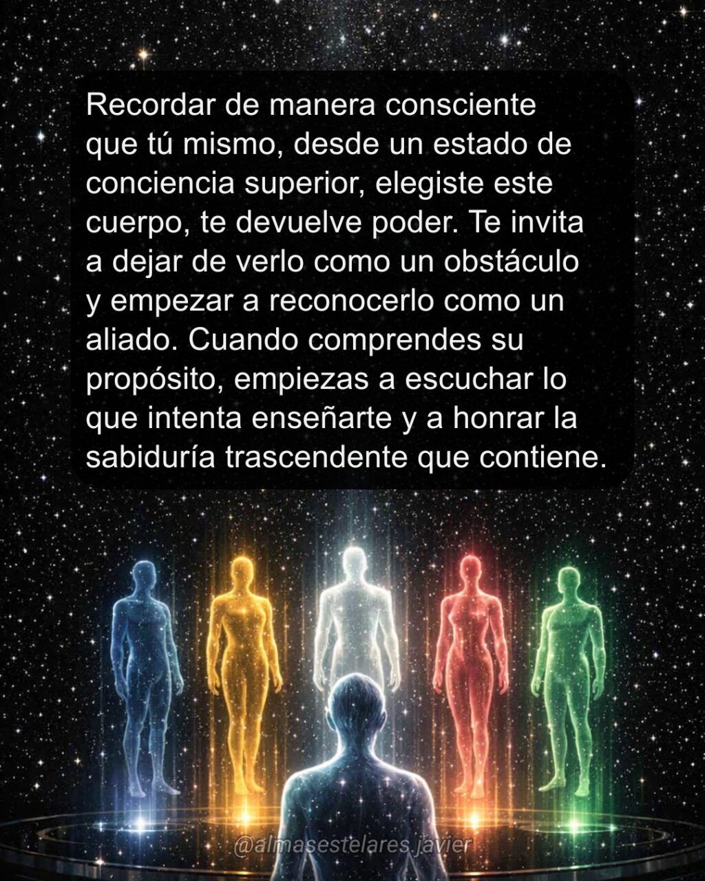 Instagram post from almasestelares.javier. This post is in position 8.