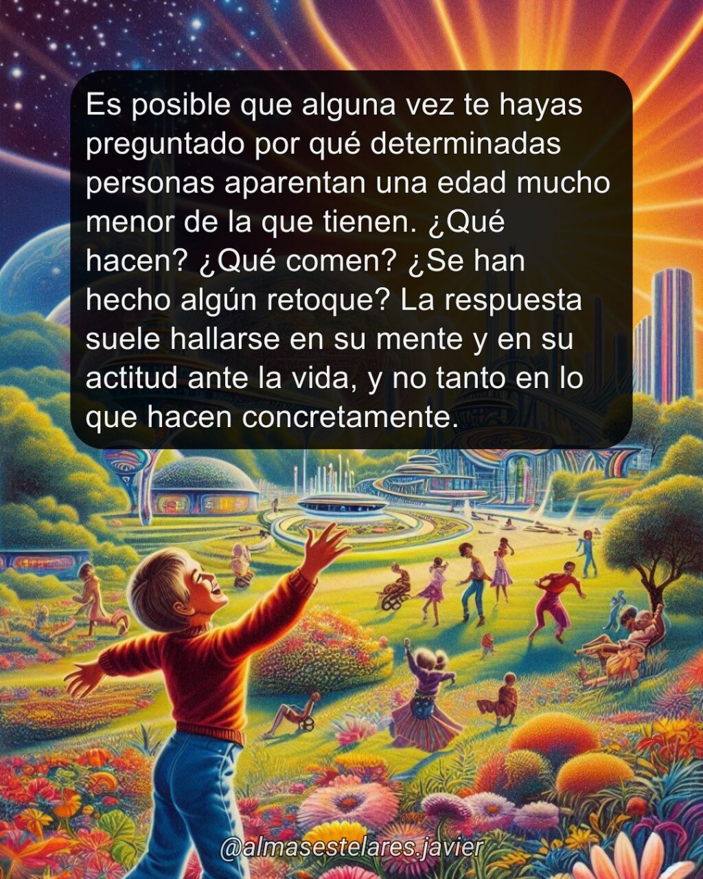 Instagram post from almasestelares.javier. This post is in position 1.