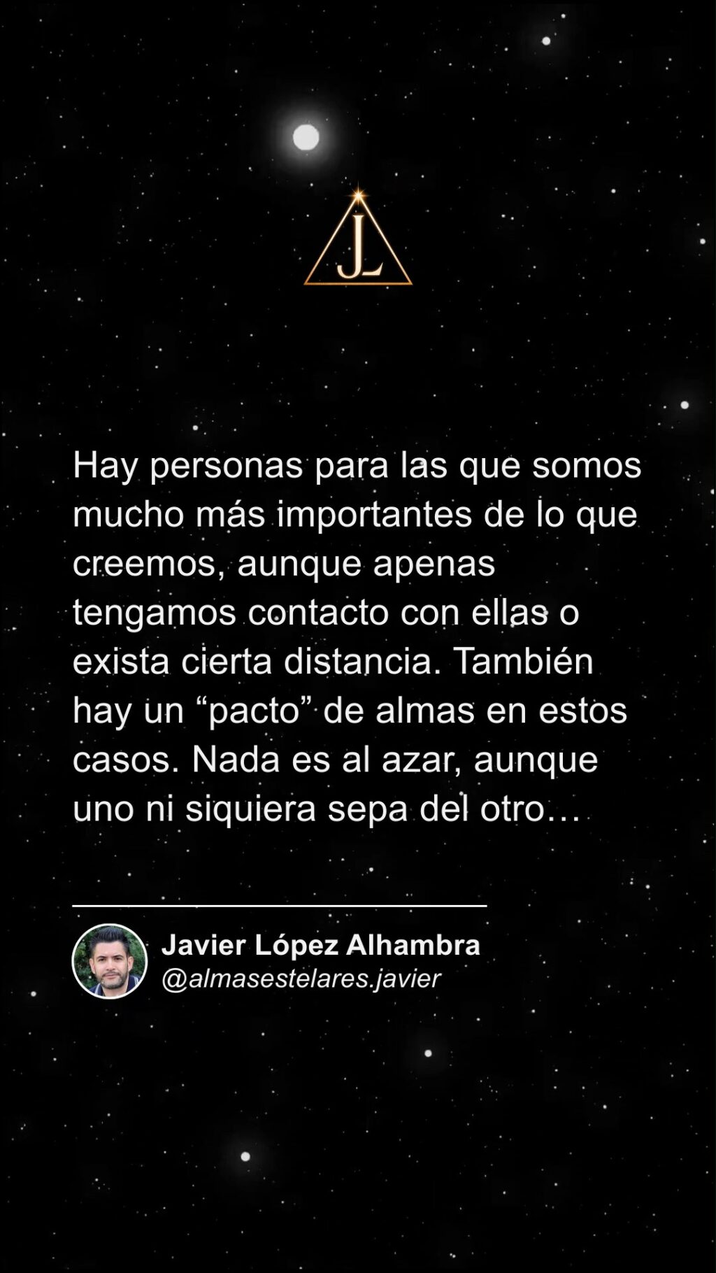 Instagram post from almasestelares.javier. This post is in position 4.